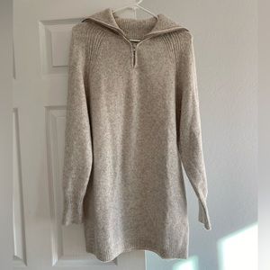 ASOS Oatmeal Sweater Dress Size 4